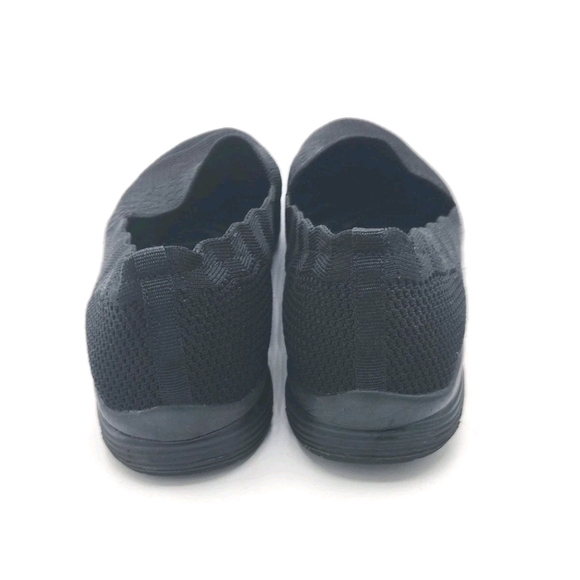 Skechers Seager Stat Black Slip On Shoes Classic Fit Womens Size 9 - Picture 5 of 9